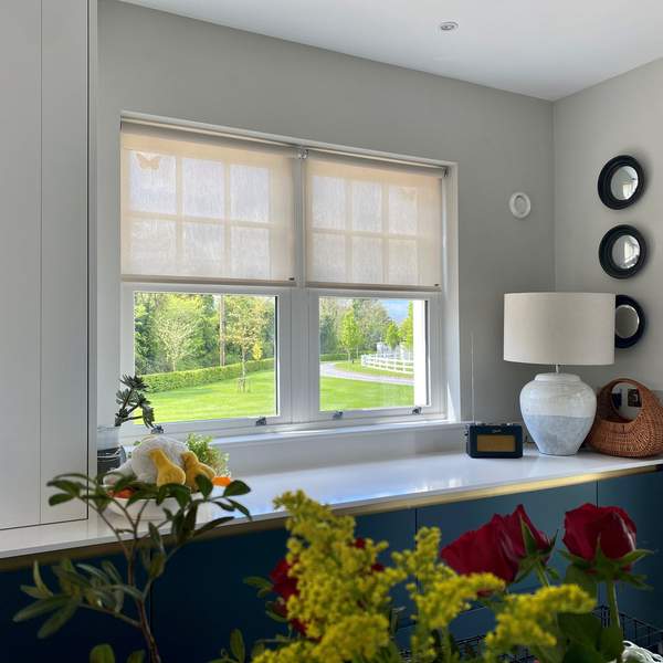 Roller Blinds in Kitchen